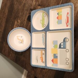 Love Mae toddler food tray feeding set